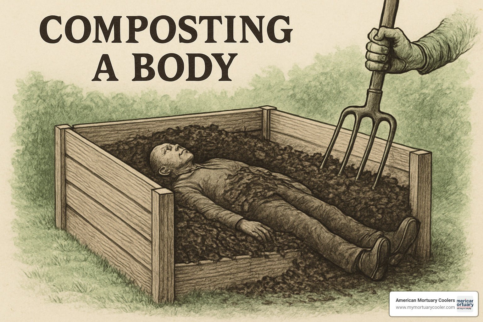 How to Compost a Body in 7 Easy Steps - American Mortuary Coolers & Equipments How to Compost a Body in 7 Easy Steps - American Mortuary Coolers & Equipments